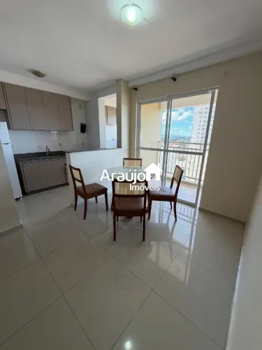 Apartamento para locação no Residencial Cidade Jardim Palmas/TO 64 m², 2 quartos e sacad