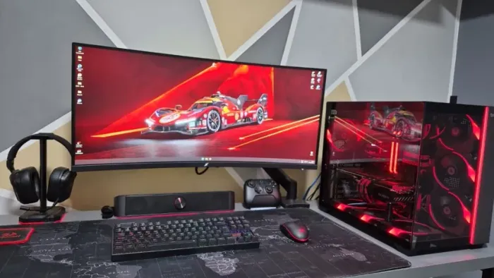 SETUP GAMER COMPLETO + RYZEN 9 + RX 9070 XT + ULTRAWIDE 34