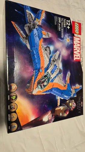 Lego Marvel 76286 - Nave Espacial Milano - Caixa Aberta