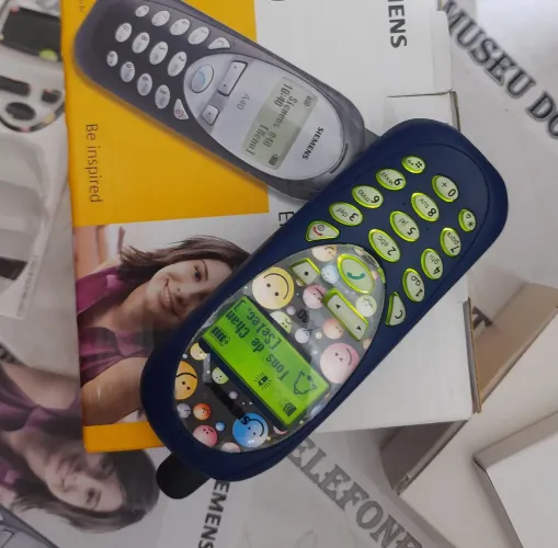SIEMENS A40 celular antigo RELIQUIA novo da Oi só coleção