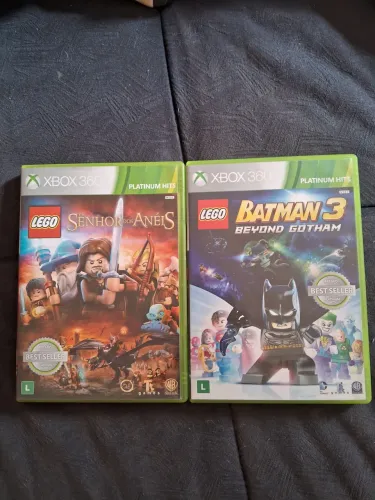Lego Batman 3 beyond gotham e Lego O Senhor dos Anéis
