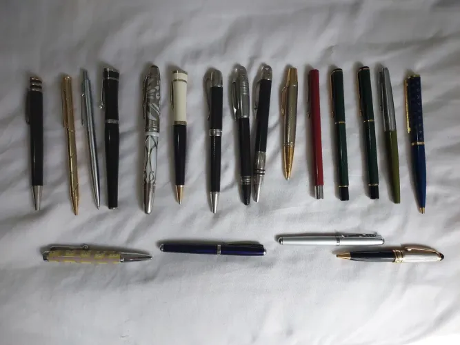 Canetas de coleção (Montblanc,parker etc...)