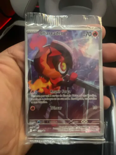 Carta Pokémon NM Charcadet mais sleeve