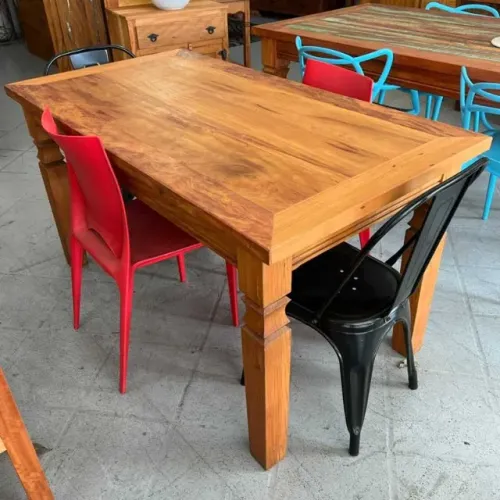 Mesa de Demolição Peroba Rosa Maquinada