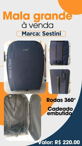 Mala de viagem sestini