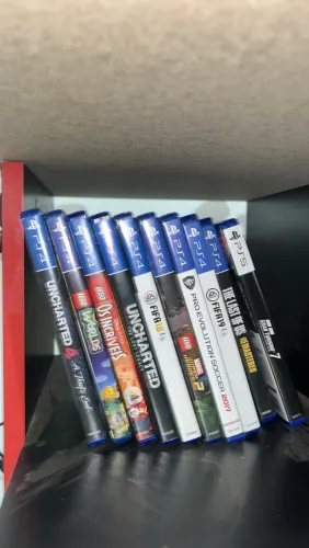Vendo jogos do ps4 e ps5
