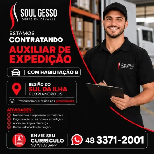 Vaga Aux.Expedissão