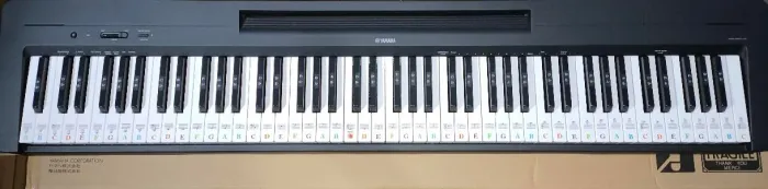 Piano Yamaha P145bt Digital Bluetooth Preto