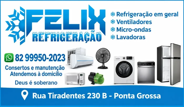 Felix refrigeração e engenharia em climatização doméstica e industrial