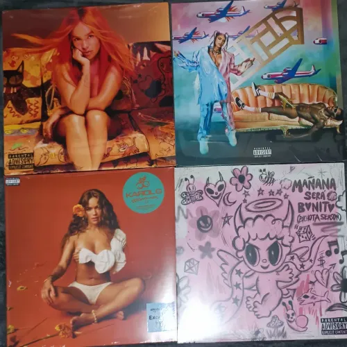 Karol G Discografia 4 Vinils Novos Importados