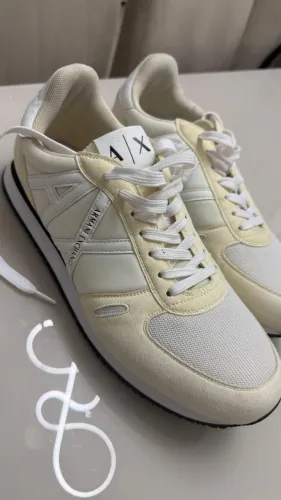 Tênis Armani Exchange Original - Off White 42