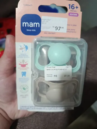Chupeta Mam Supreme - zerada - Compare o preço - muito abaixo do praticado