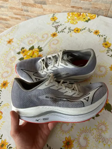 TÊNIS DE CORRIDA MASCULINO MIZUNO WAVE REBELLION FLASH 2 - Tamanho 41 
