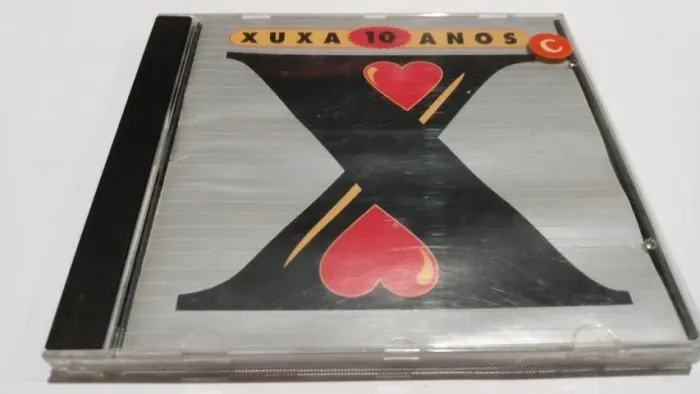 Cd de música da Xuxa comemorativo 10 anos