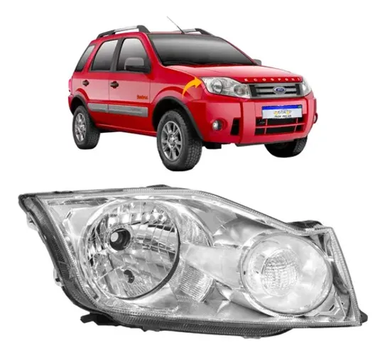 Farol Ford Ecosport 2008 2009 2010 2011 2012 Novo L.d Direito