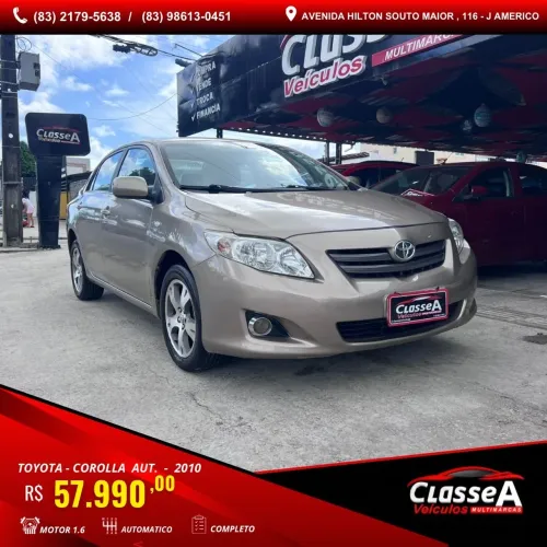 Toyota Corolla XLI 1.6 16V 110cv Aut. 2010
