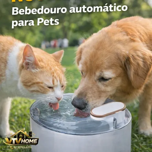 Bebedouro Elétrico Para Pets + Entrega Grátis 