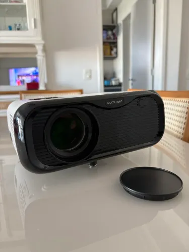 Projetor Smart Screen Linux 2200 Lumens Multilaser Pj003 - Cor Branca