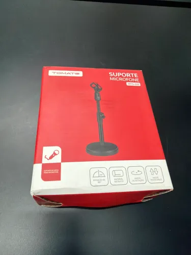 Suporte de Microfone de mesa - MTG-025 Tomate