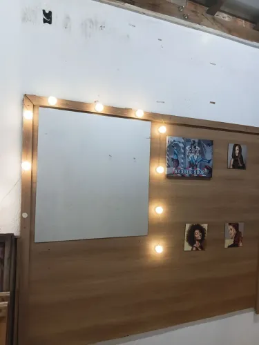 Espelho camarim com LED - ótimo estado