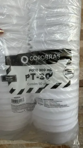 Cumbucas de isopor para caldos 