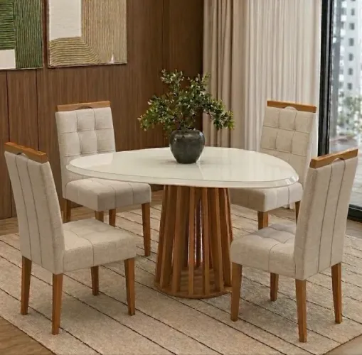 Conjunto de Jantar Portofino 4 Lugares