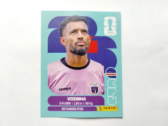 Figurinha Copa 2026 - Vozinha