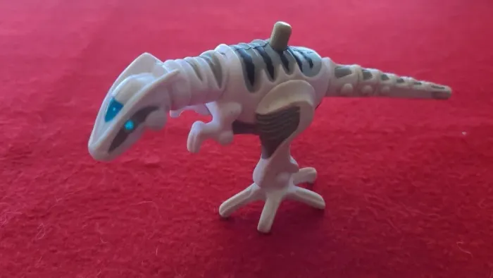 Wowwee Robotics Dinosaurs McDonald's Toys White Black Robot