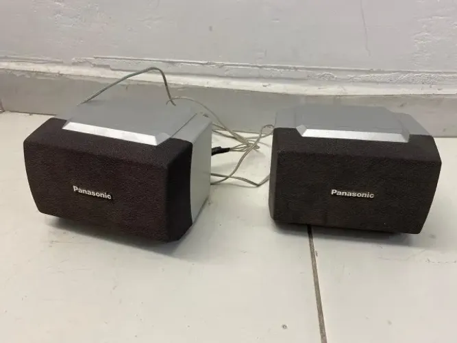 DUAS CAIXAS DE SOM PANASONIC 