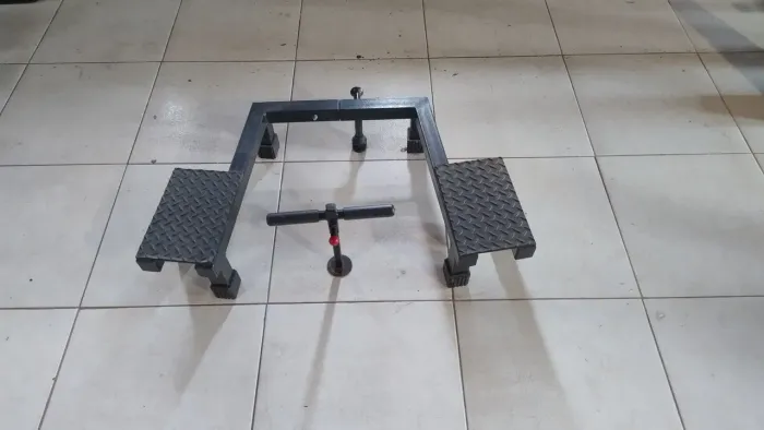 Conjunto Suporte para agachamento sumô mais suporte de anilhas