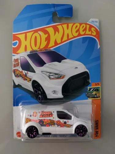 Hot Wheels Ford Transit Connect - T-Hunt 2024 - Flower Delivery<br>