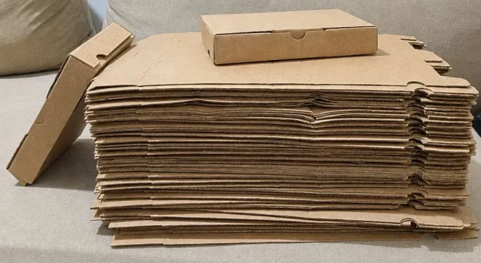 Caixas de papelão