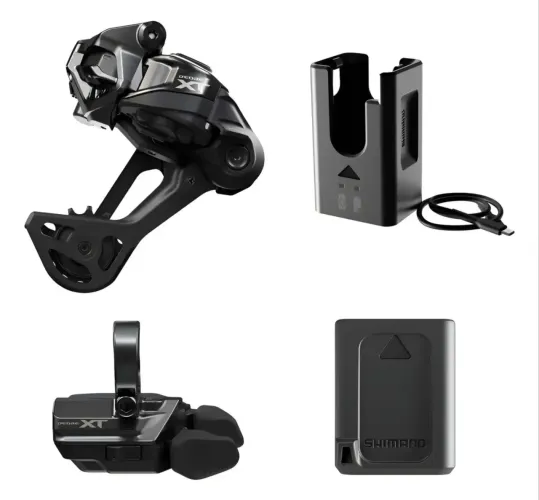 Kit Shimano Deore Xt Câmbio Traseiro Di2 M8250-sgs/alavanca