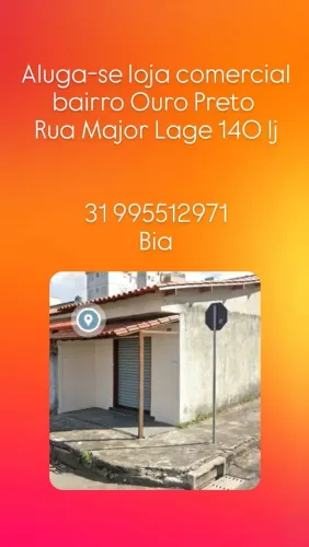 Alugo loja bairro Ouro preto