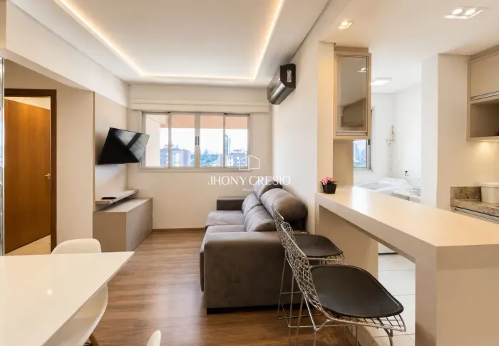 Torre Di Pietra - Apartamento à venda mobiliado, 2 quartos, elevador, próximo ao cesumar,