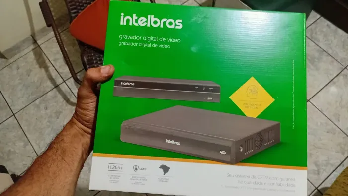 Dvr Ip Intelbras Novo