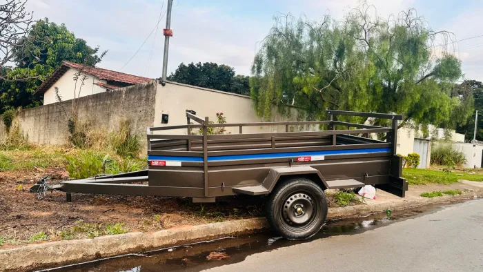 Carreta Nova 2,50mx1,30m