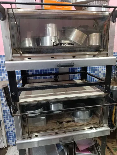 Forno duplo a gás 