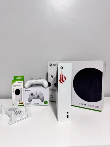 Xbox Series S Impecável + Controle Original + GameSir G7 SE FPS + Caixa