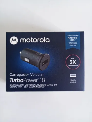 Carregador Veicular Universal Original Motorola