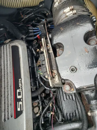 Motor mercury 5.0 com rabeta bravo tree
