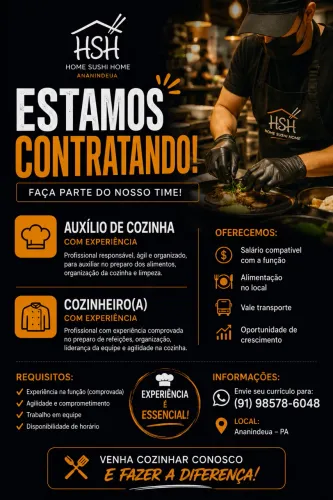 Cozinheiro (a)
