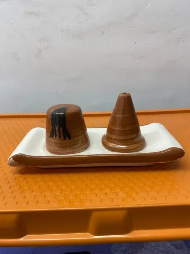 Saleiro e pimenteiro em Cerâmica