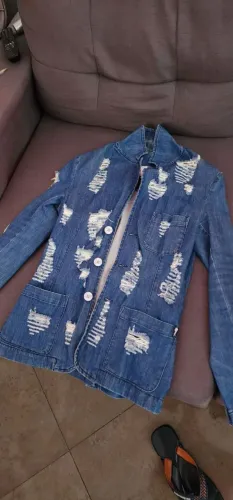 Vendo Blazer Jeans Destroyed