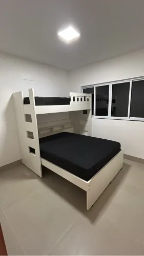 Vendo cama beliche casal 100% MDF 