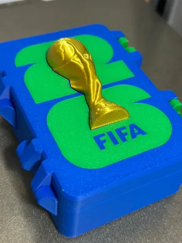 Porta figurinha tamanho grande copa 2026 + brinde