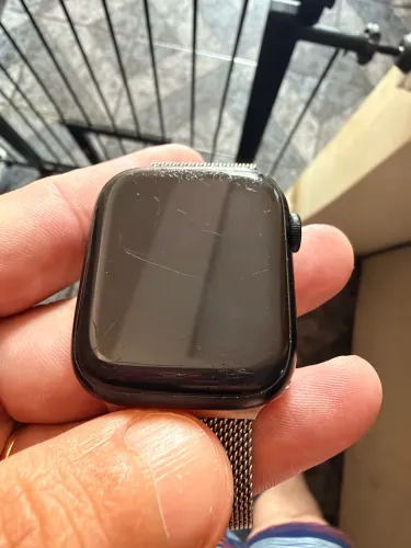 Apple Watch Series 9 45mm (GPS + Cellular/eSIM) - Midnight/Preto