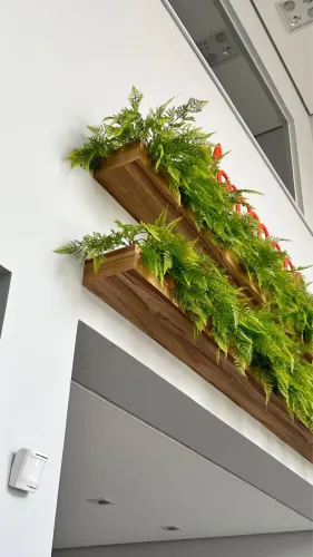 Plantas artificiais decorativas - 22 unidades