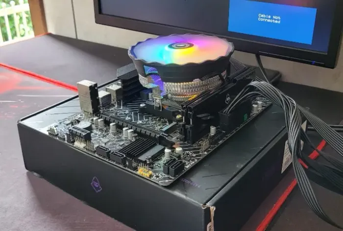 Kit Ryzen 5 5500 3.6GHz -placa Mae A520M DX-16 Gb Ram