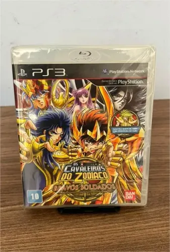 Jogo Cavaleiros dos Zodiacos - Bravos Soldados - PS3